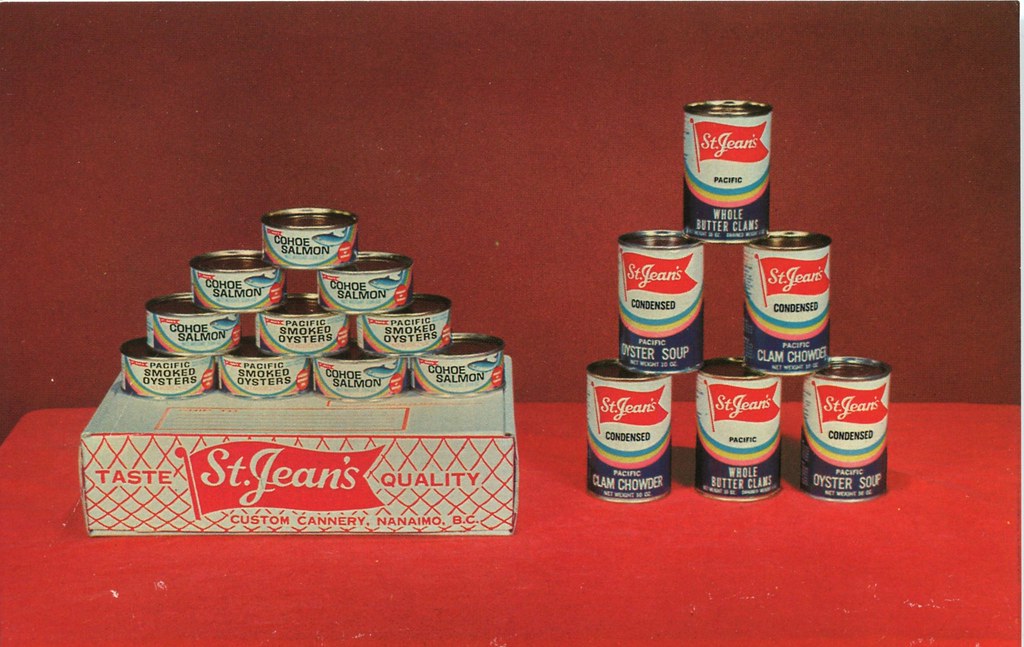 St Jean's Custom Cannery, Canned Salmon, Nanaimo BC Flickr