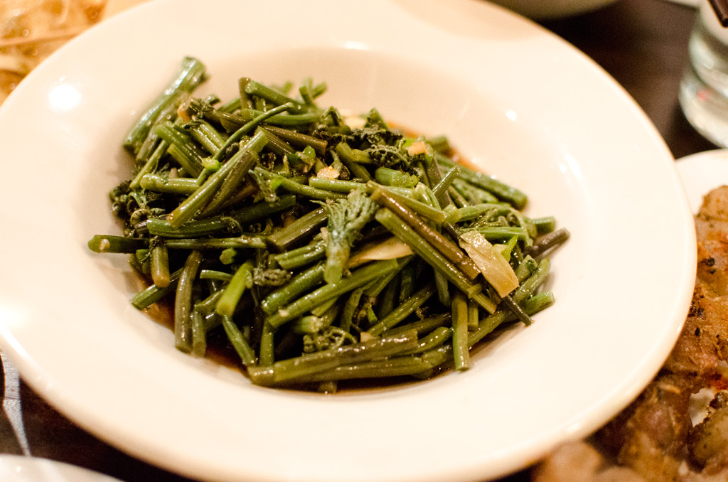 fiddlehead fern salad Eat to Blog Biang! in Flushing 3.23… Flickr