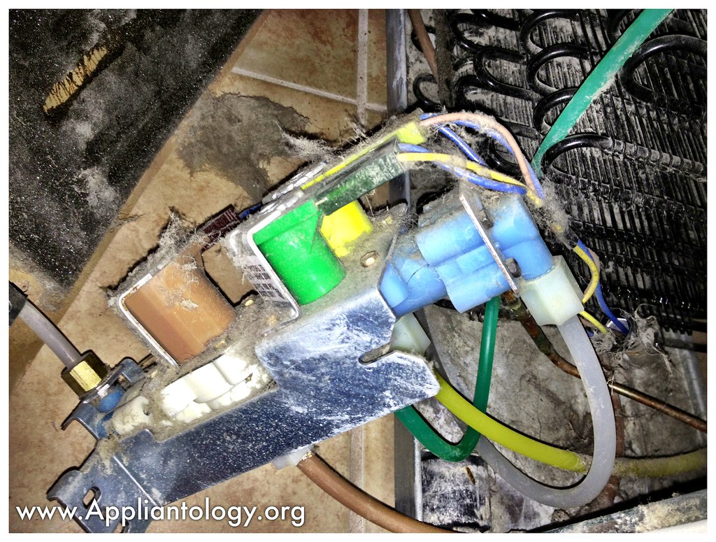 Freeze crack in a Frigidaire Refrigerator Water Inlet Valv… Flickr