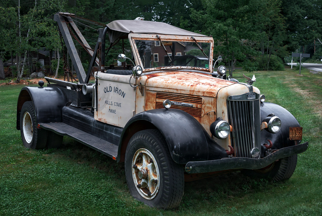 1940's White Motor Company Truck WA2x (Bar Harbor, Maine) Flickr