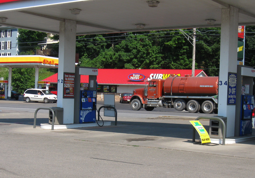 WaterTanker2 Natural gas drilling support Dushore, PA Rob Cross
