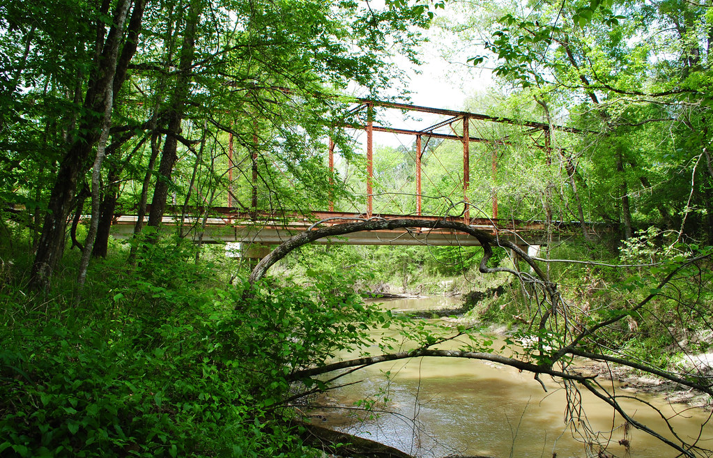 Bypassed Through Truss Bridge over Yellow Bayou, St. John Rd