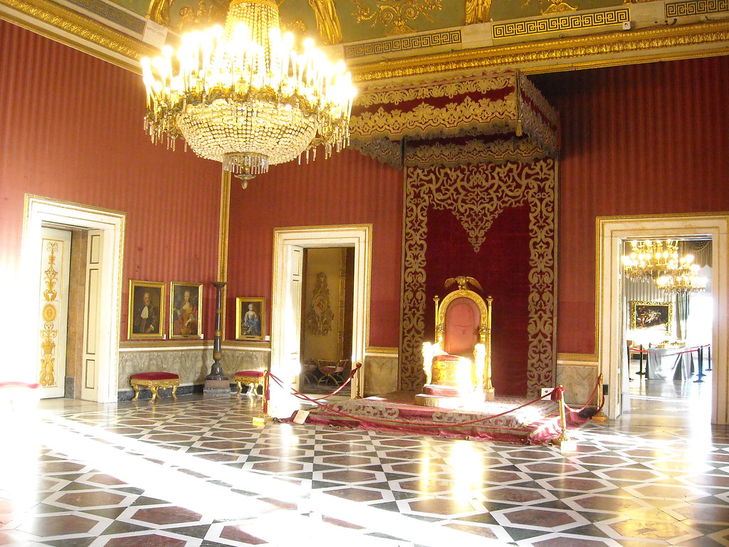 Throneroom. Royal Palace of Naples Flickr