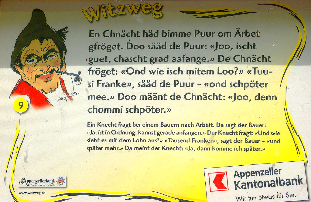 D5360. A Swiss Joke. 2010/05/29.D5360. In the Swiss town o… Flickr