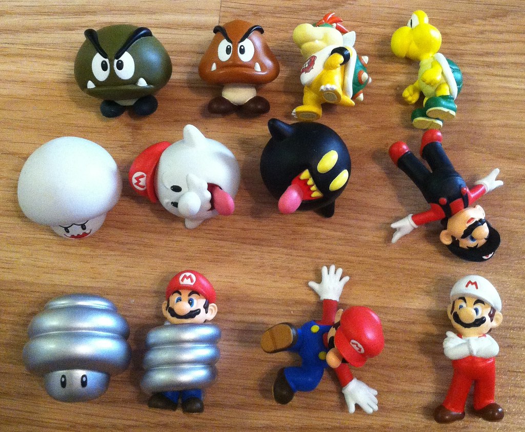 New Super Mario and Mario galaxy prize figures for sale Flickr