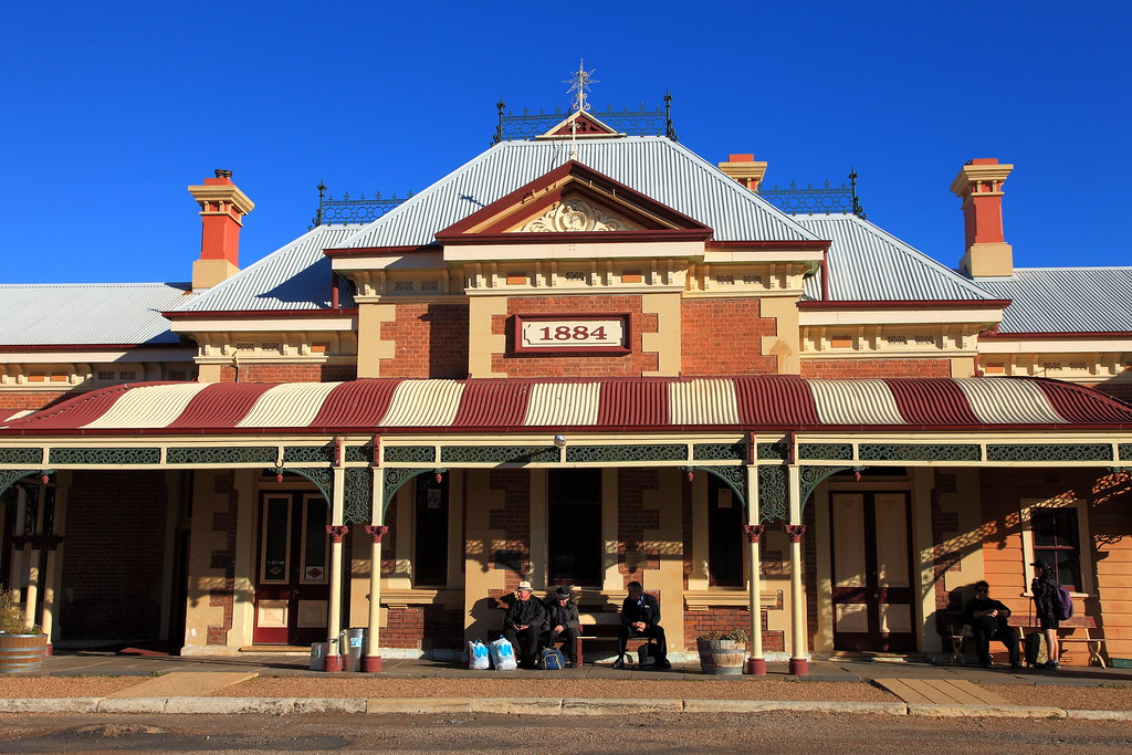 Mudgee The magnificent Mudgee Railway Station. Now closed … Flickr