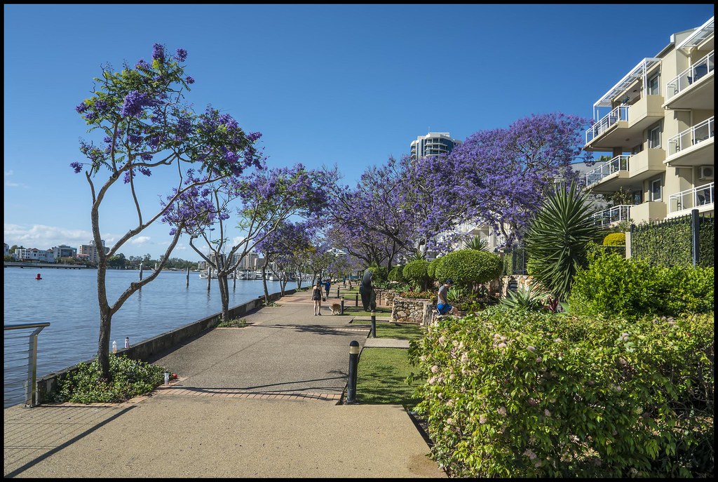 Brisbane Kangaroo Point Walkway1= Brisbane Kangaroo Point… Flickr