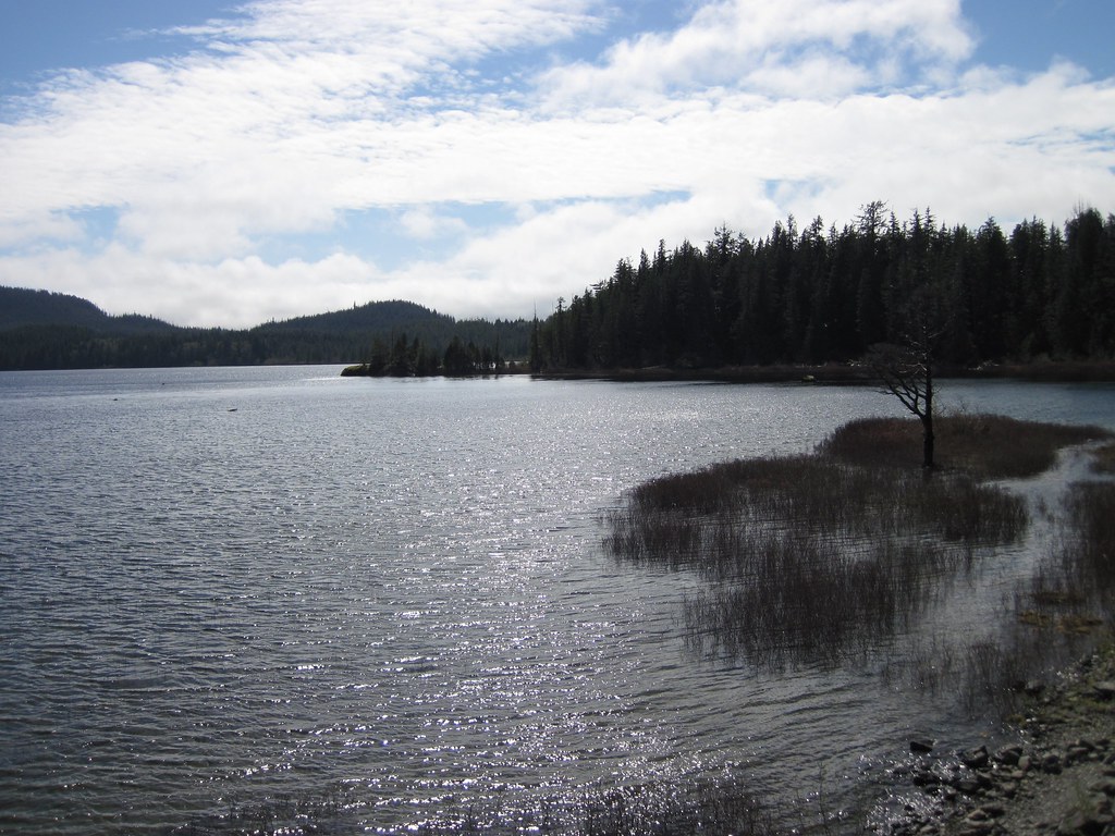 Kennedy Lake Kennedy Lake, seen from the bridge between Ke… Flickr