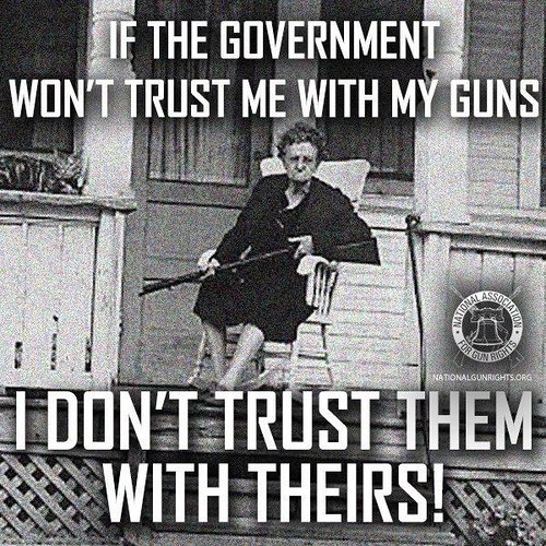 If the government won’t trust me with my guns. I don’t tru… Flickr