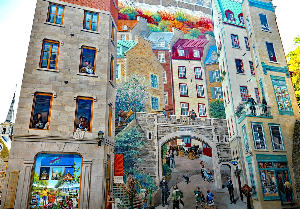 Large Scale Street Art Quebec City This Is Street Art On S Flickr