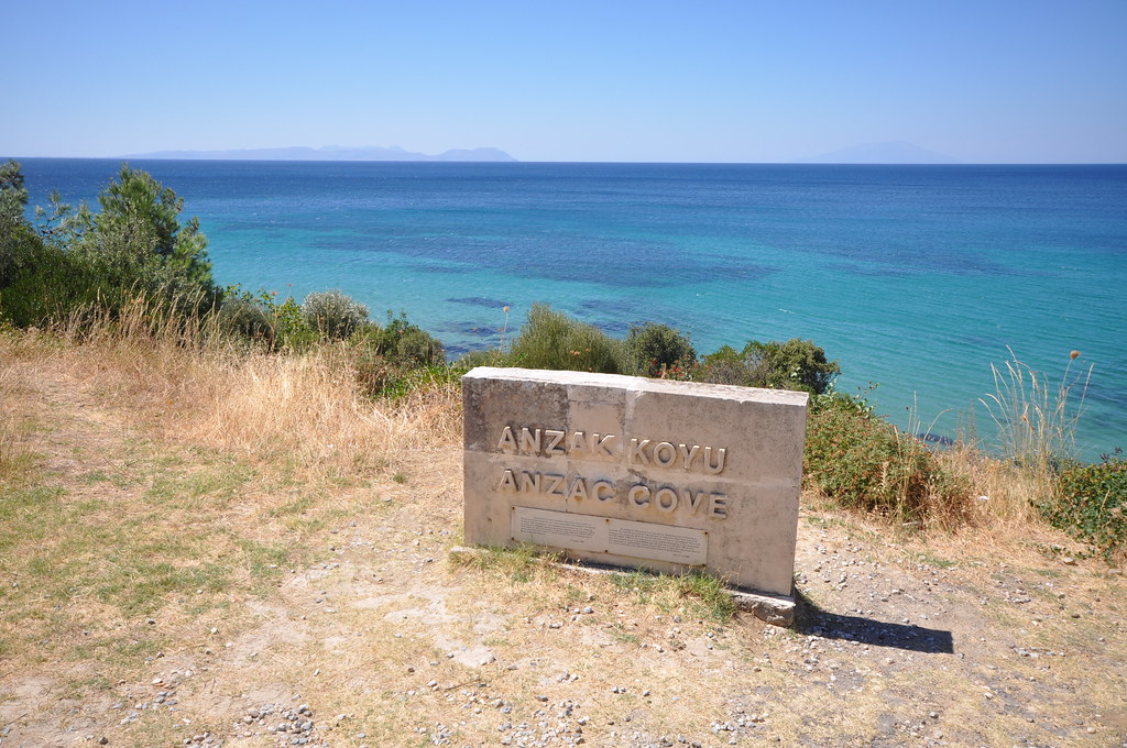 ANZAC Cove Anzac Cove (Turkish Anzak Koyu) is a small cov… Flickr