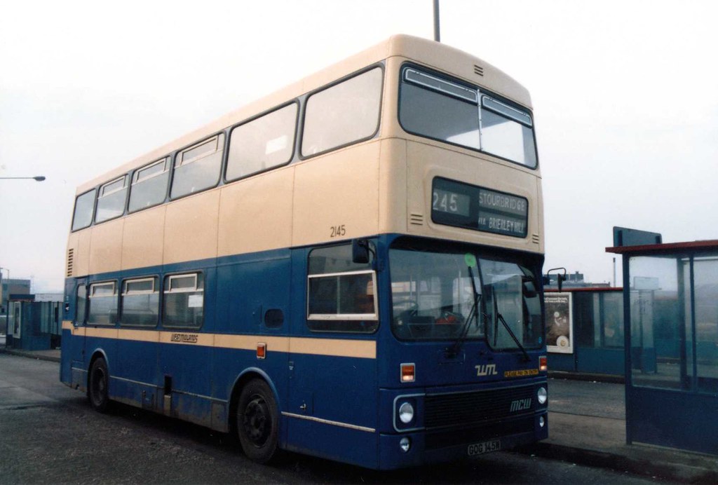 2145 GOG 145W Wednesbury bus station. JE1791 photos Flickr