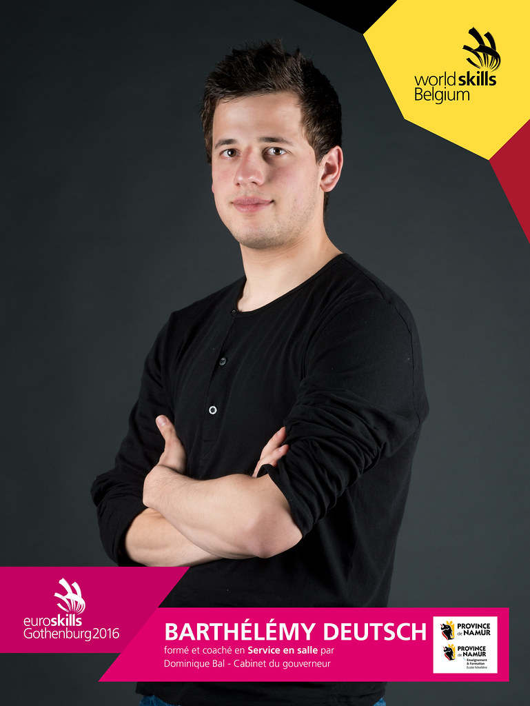 Barthélémy WorldSkills Belgium Flickr
