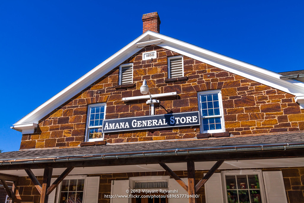 General Store Amana Colony, Iowa Vijayant Rajvanshi Flickr