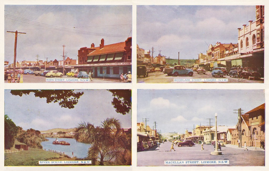 Old Lismore NSW Folder 1. Keen Street, Lismore. NSW 2. Woo… Flickr