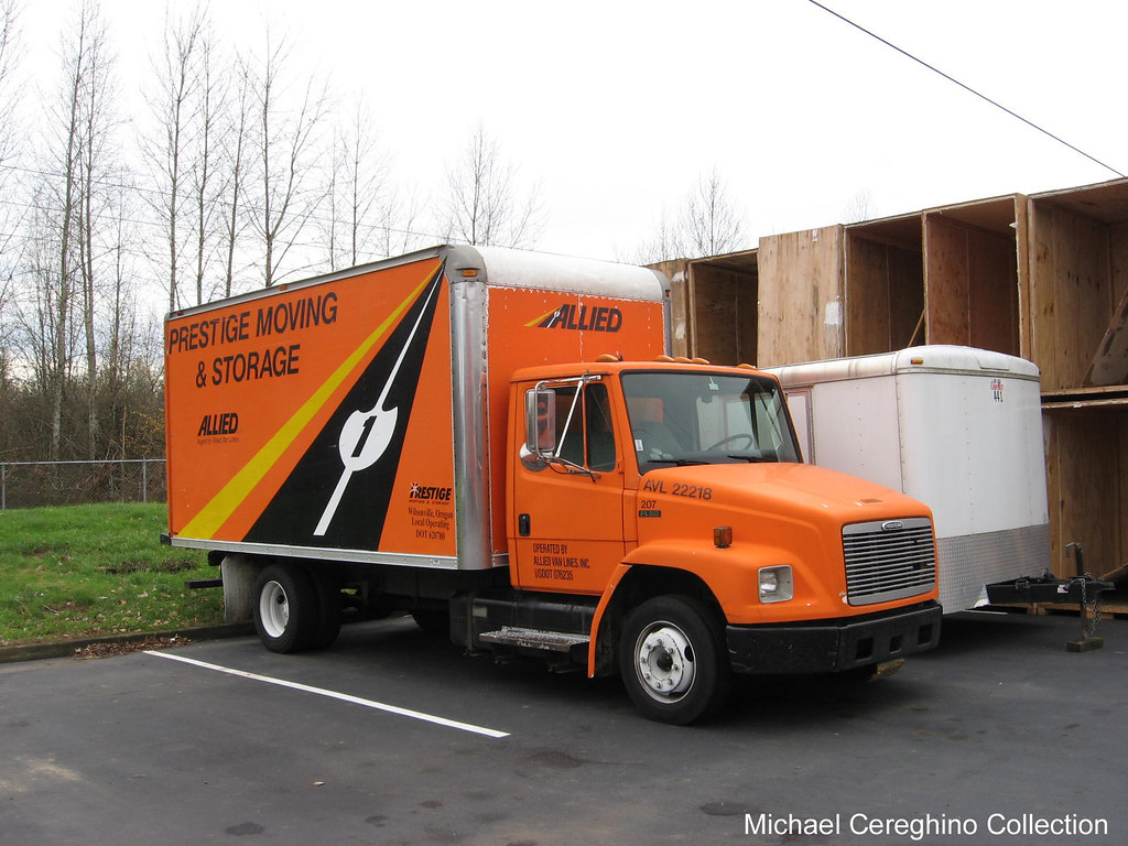 Allied Van Lines Freightliner FL50 Box Van Allied Van Line… Flickr