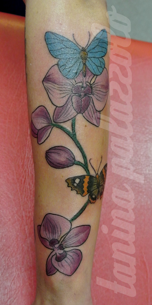 Orchidee | Tattoo Tanina Palazzolo Tätowiersucht Münster | Tanina Palazzolo | Flickr 1024_x_510_jpg