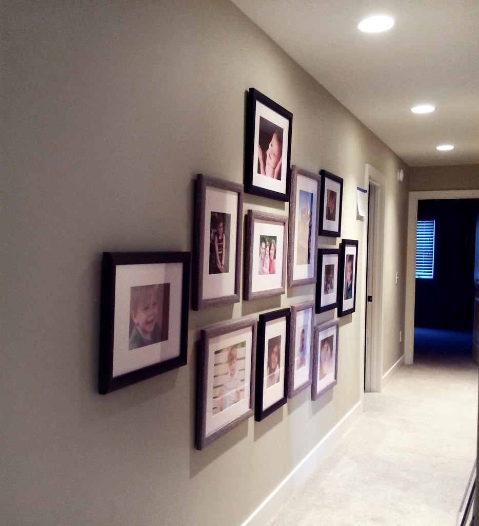 Art Handling Family Photo Wall Grouping of family photos… Flickr