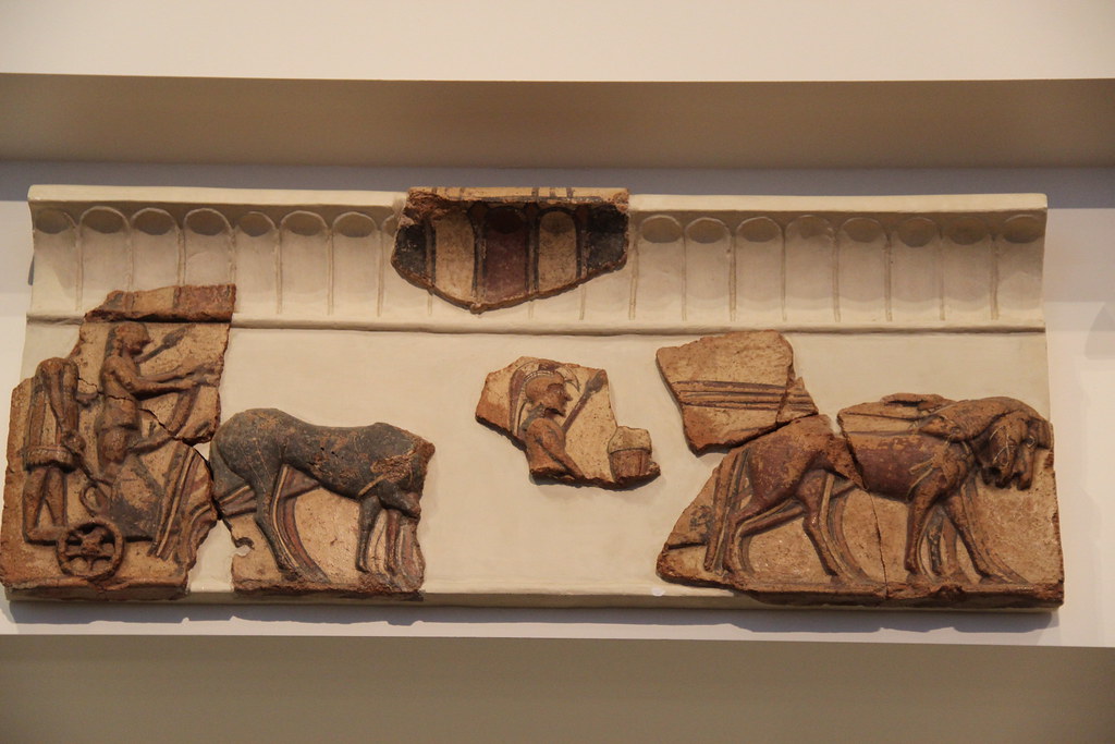 Etruscan Roof Terracottas Etruscan Gallery, Altes Museum, … Flickr