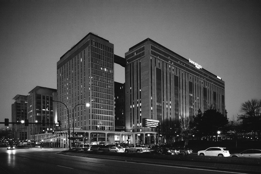 Brutalist BJC BarnesJewish Hospital Murphy & Mackey (1… Flickr