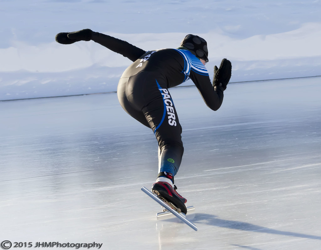 Speed Skate Race Lake Placid New York 2/13/2015 Jason HicksMoriarty