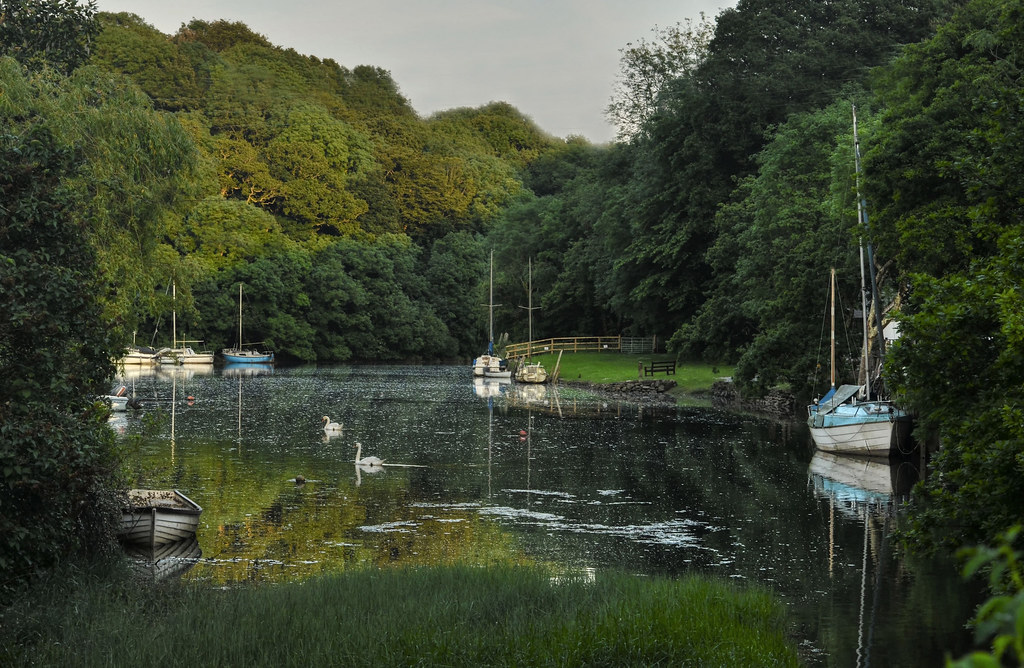 Forder Creek, Saltash, S.E. Cornwall The village of Forder… Flickr