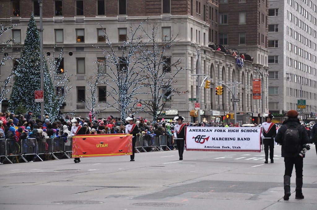 American Fork UT High School Marching Band Macy's 2014 Th… Flickr