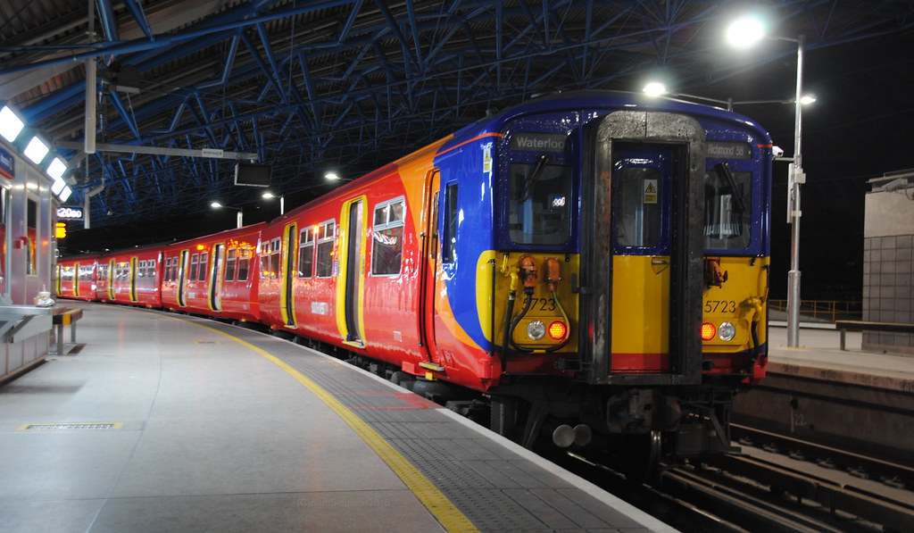 South West Trains (455) 723 London Waterloo Plt20 Flickr