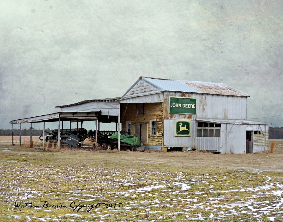 A Cold Winter's Day on the Farm Hobgood Vicinity, Halifax County