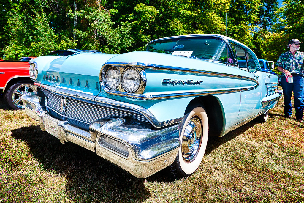 1958 Oldsmobile 88 2016 Deer Acres car show at Pinconning,…