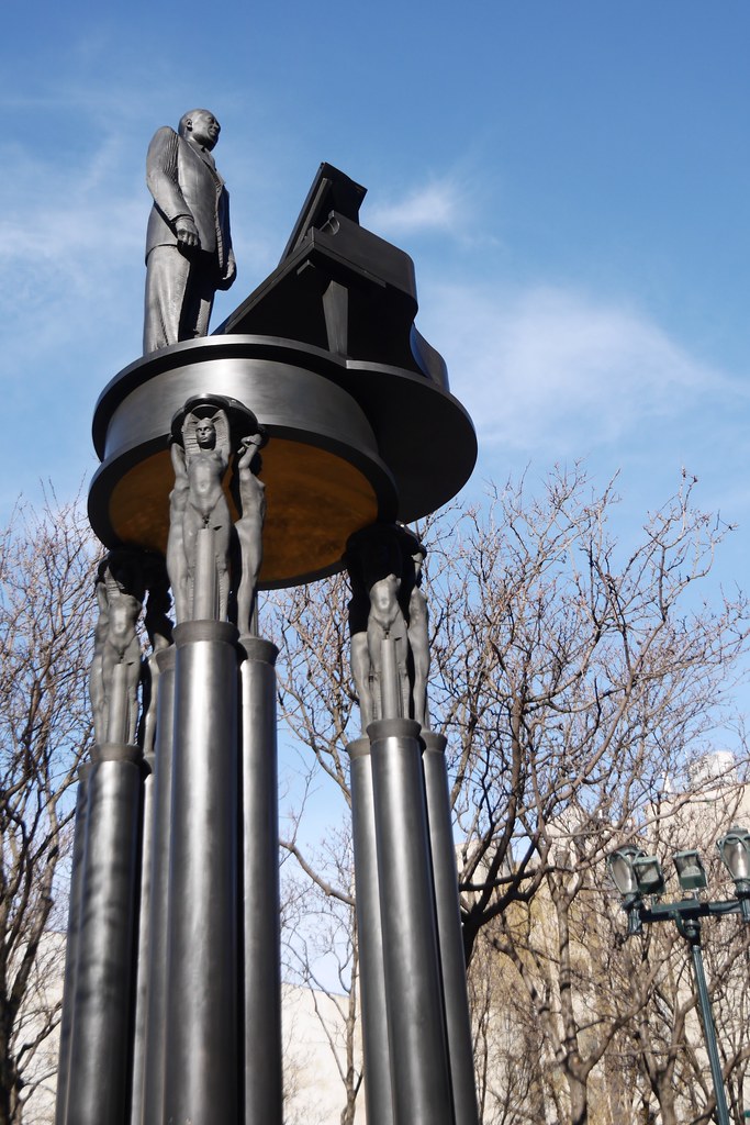 Duke Ellington Statue Flickr