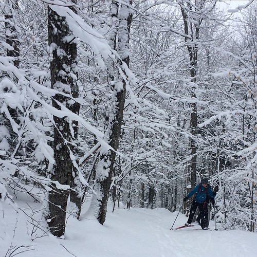 Ski à ValDavid. JeanPhilippe Bourque Flickr
