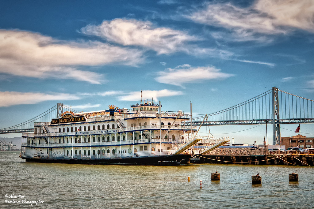 The San Francisco Belle River Boat (Pier 3). San Francisco… Flickr