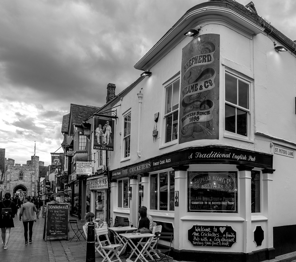 The Cricketers, Saint Peter's Lane, Canterbury, Kent Flickr