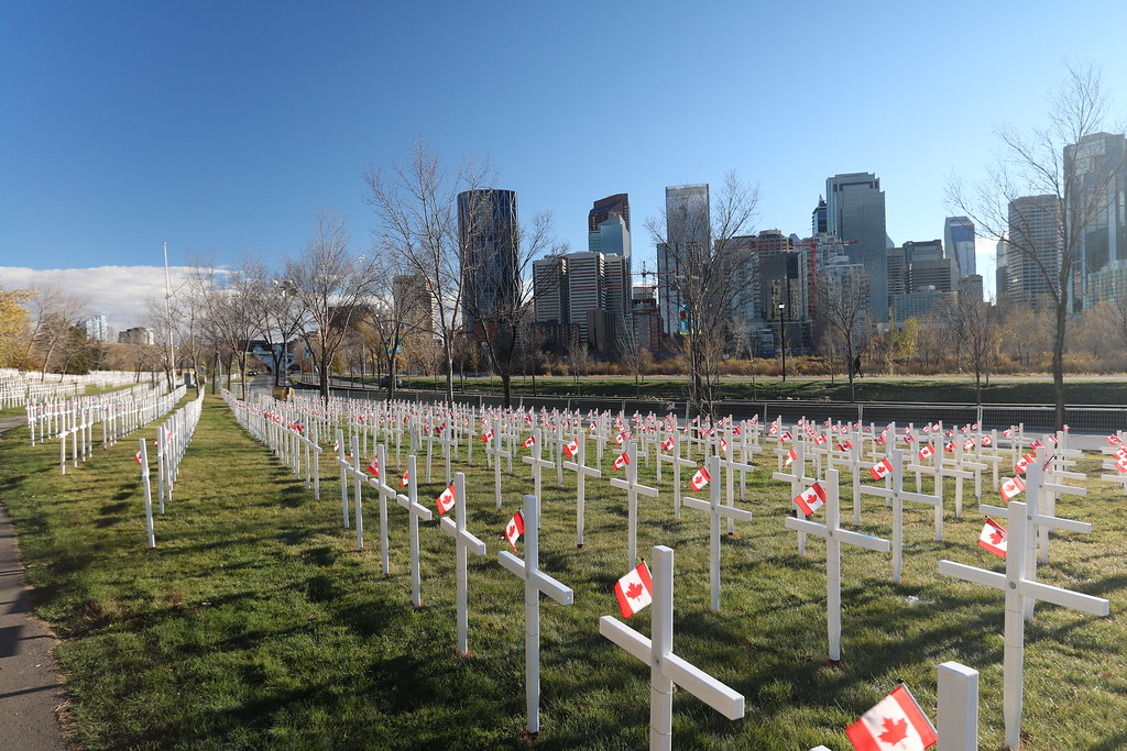 The Field of Crosses Memorial Drive Calgary Over 3000 cros… Flickr