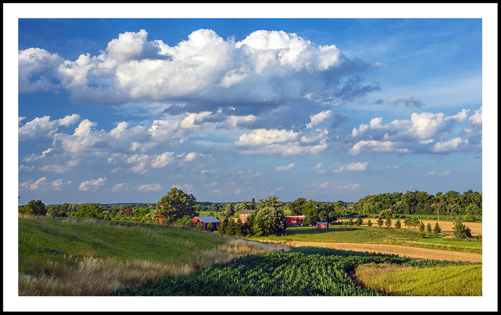 Michigan's Rich Farmland on a Summer Evening July 14, 2016… Flickr