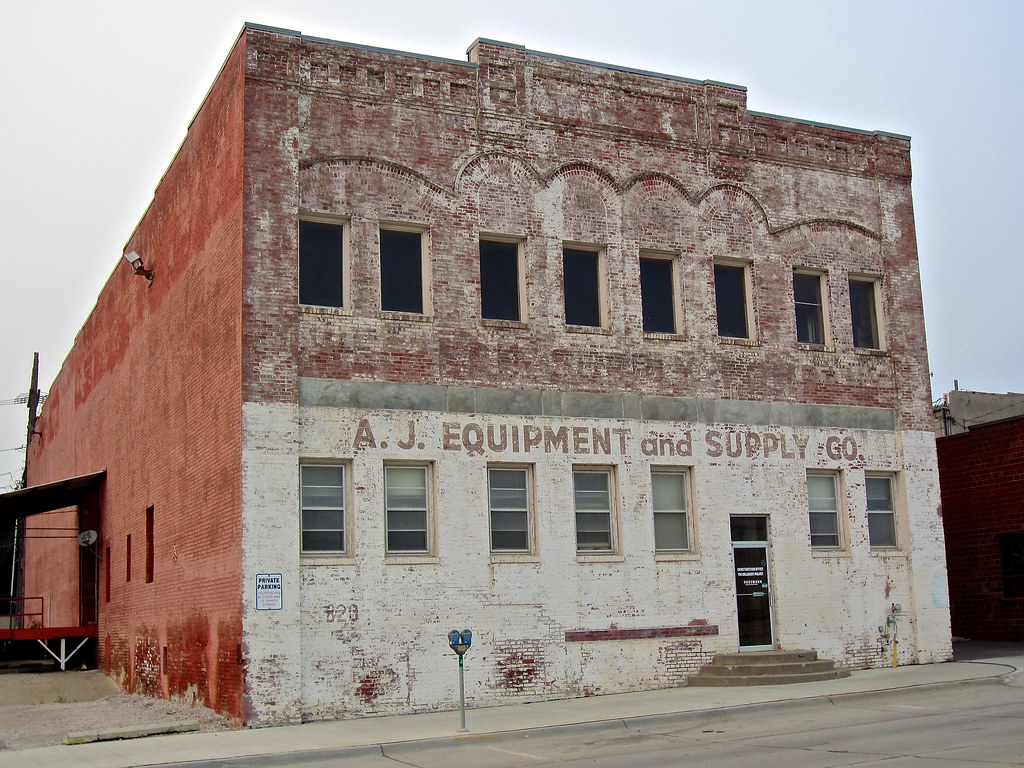 A.J. Equipment And Supply, Lincoln, NE Ghost sign for the … Flickr