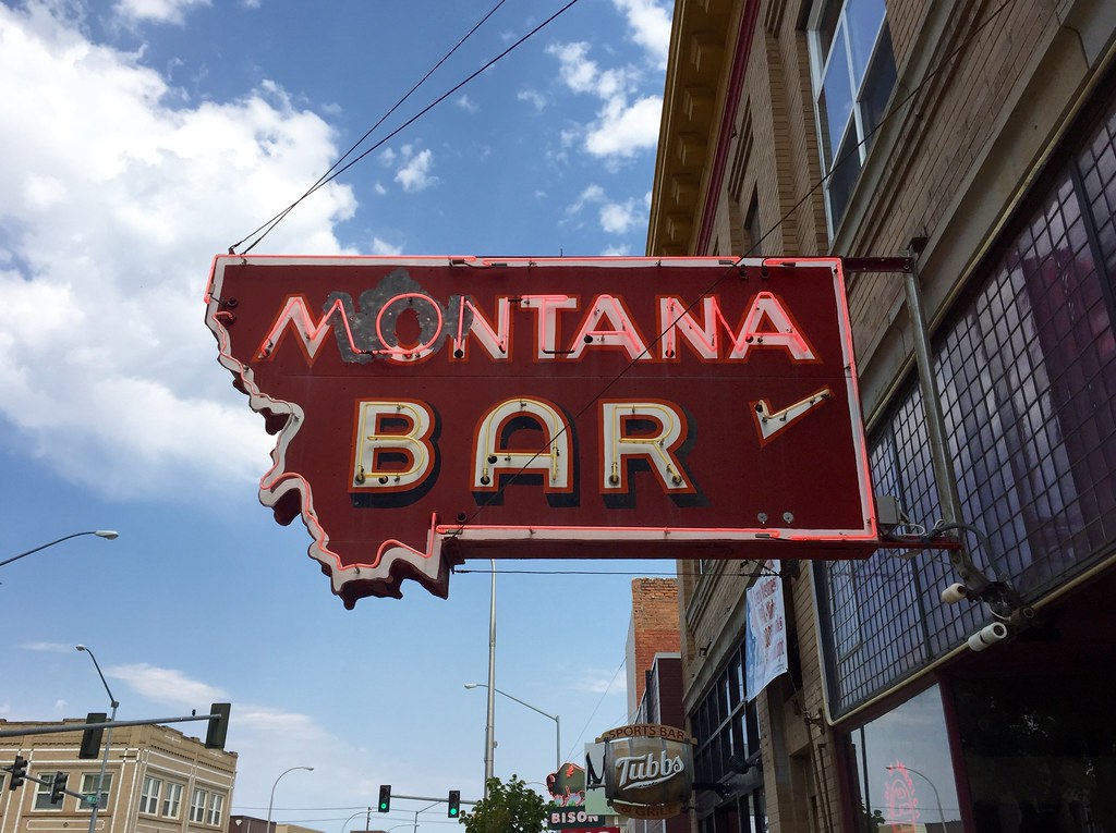 Montana Bar, Main Street, Miles City Montana. August 9 201… Flickr