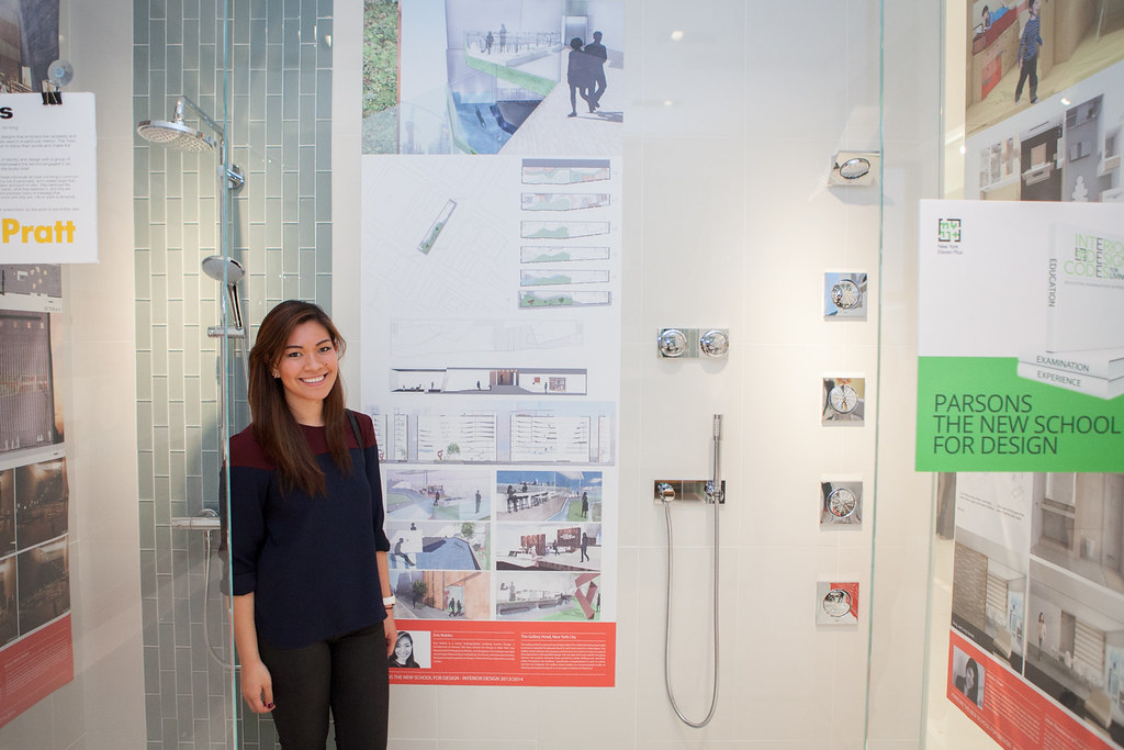 Student at the 2014 NYC opening at the Grohe showroom Flickr