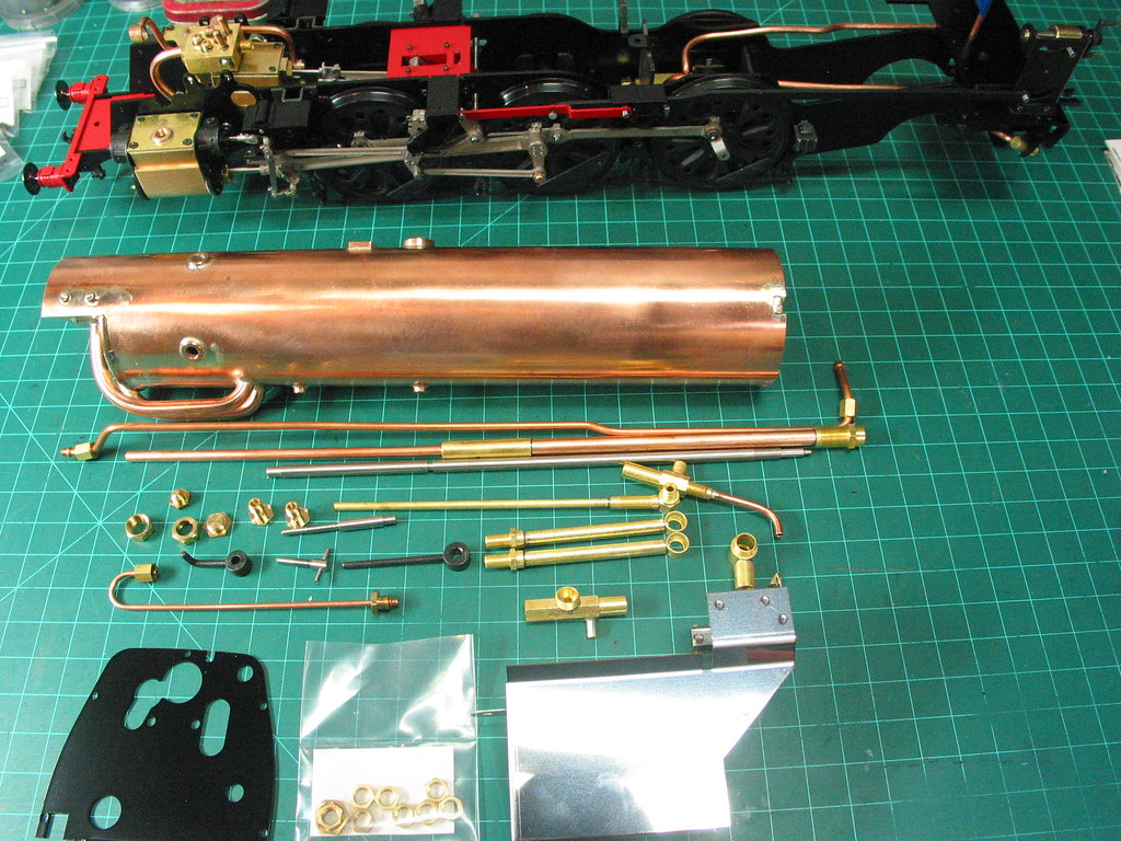 Aster RMN live steam kit Completed sections 47 Flickr
