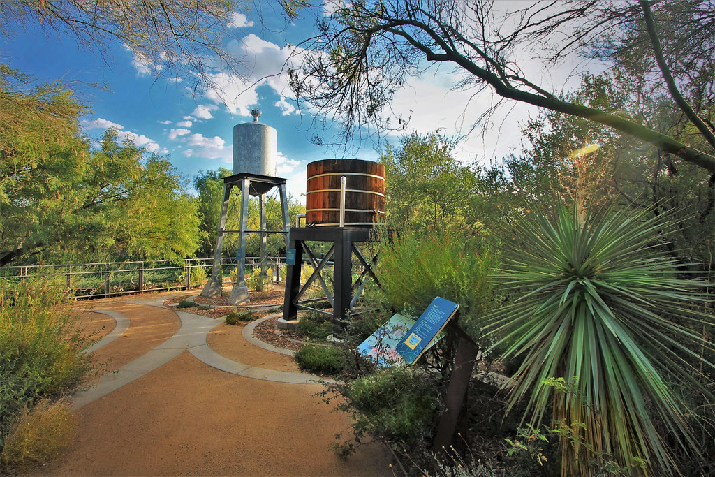 Water tanks Springs Preserve Las Vegas, NV Renee Grayson Flickr