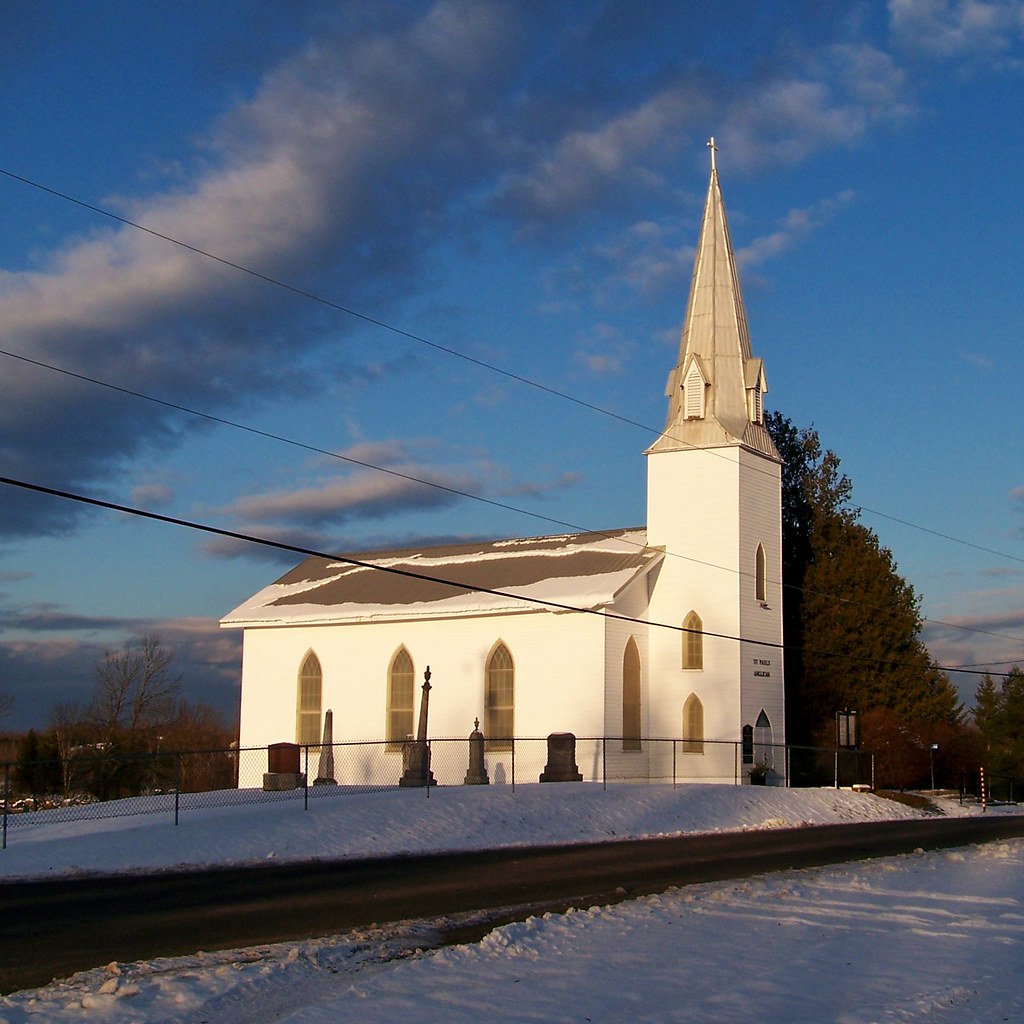 St. Paul's Anglican Church Roslin, Ontario. Will Flickr