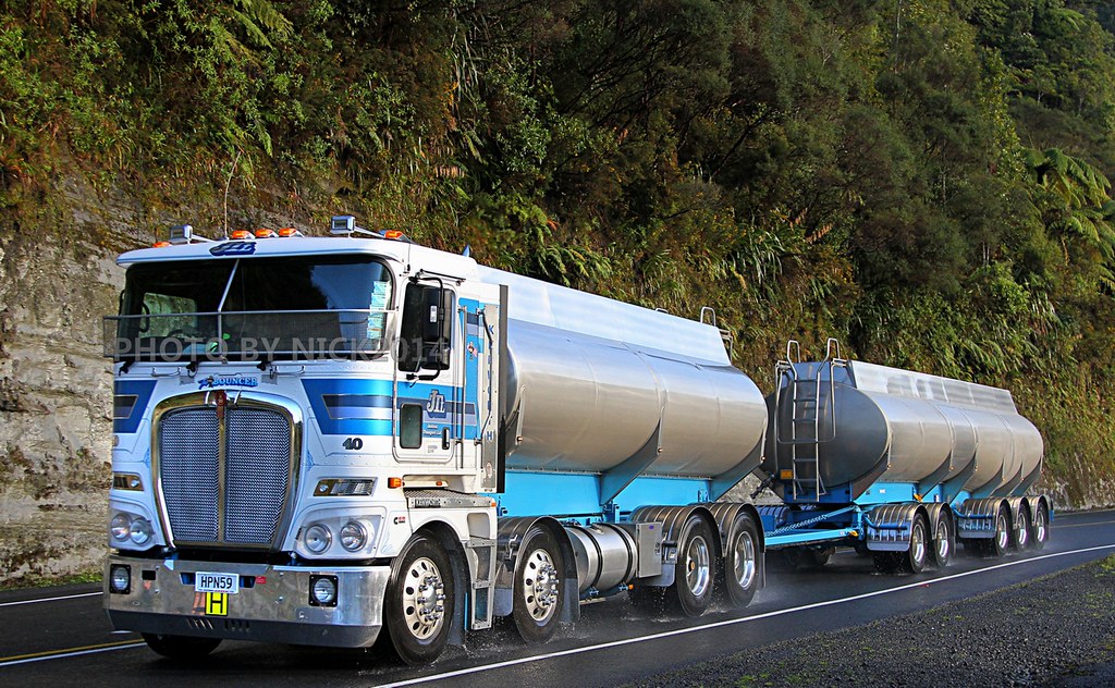 Jackson Transport Ltd 40 Kenworth K200 Was a great day h… Flickr