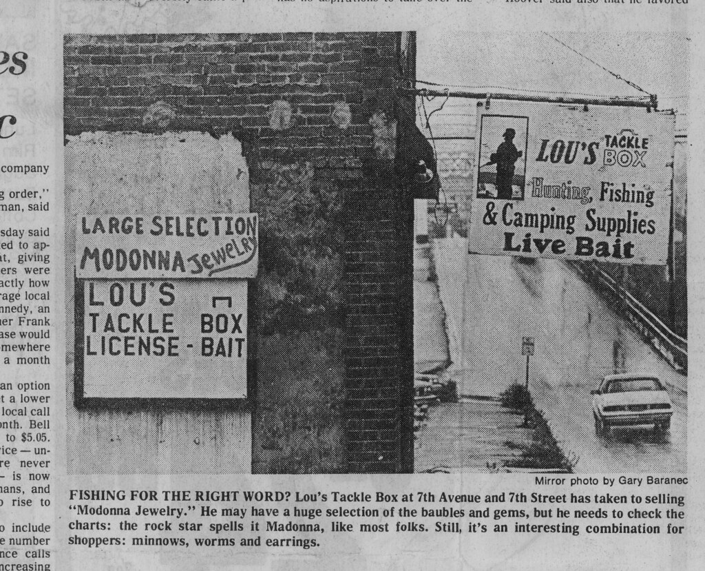 Modonna Jewelry Lou's Tackle Box in Altoona, PA tried to s… Flickr