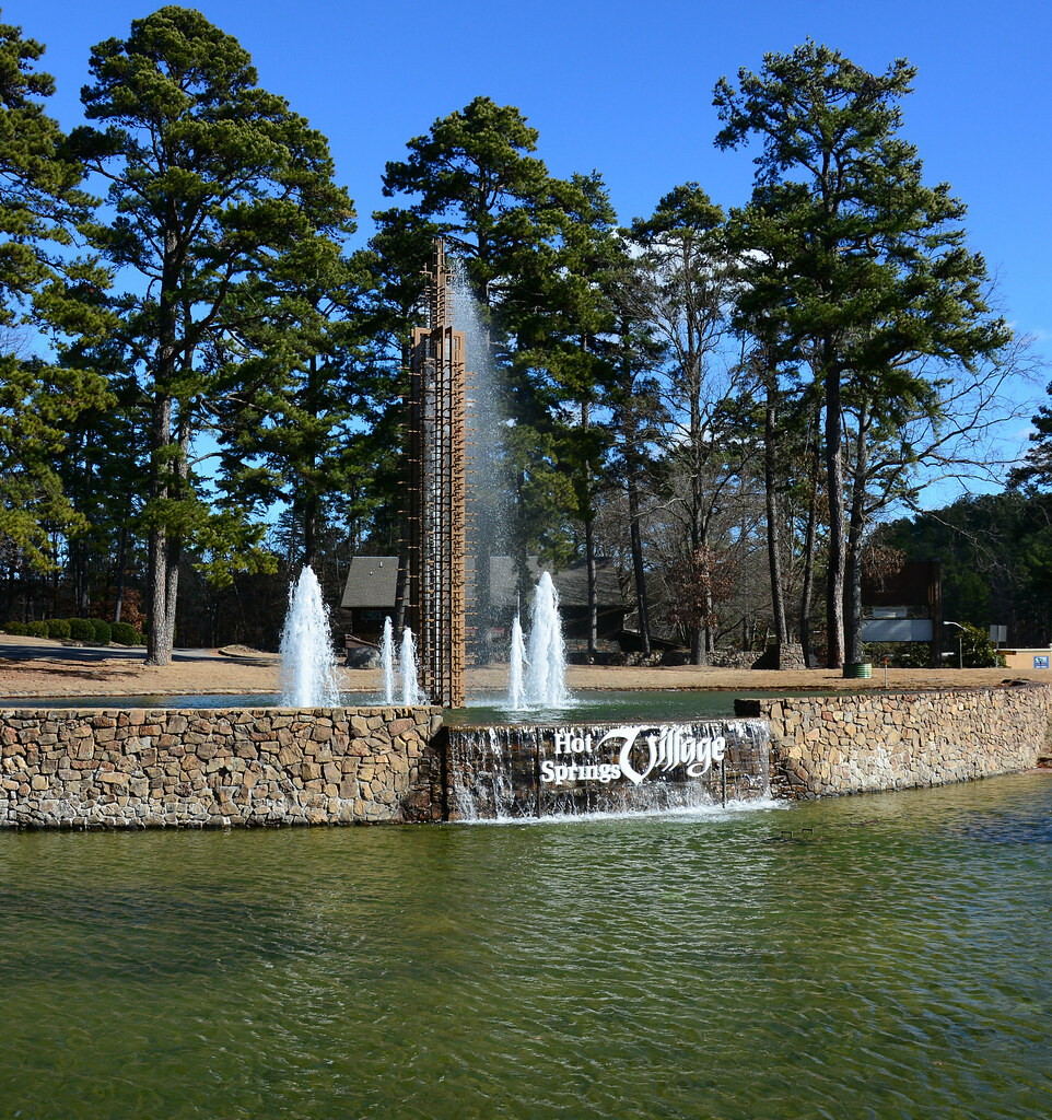 West Gate Fountain Hot Springs Village Arkansas Flickr