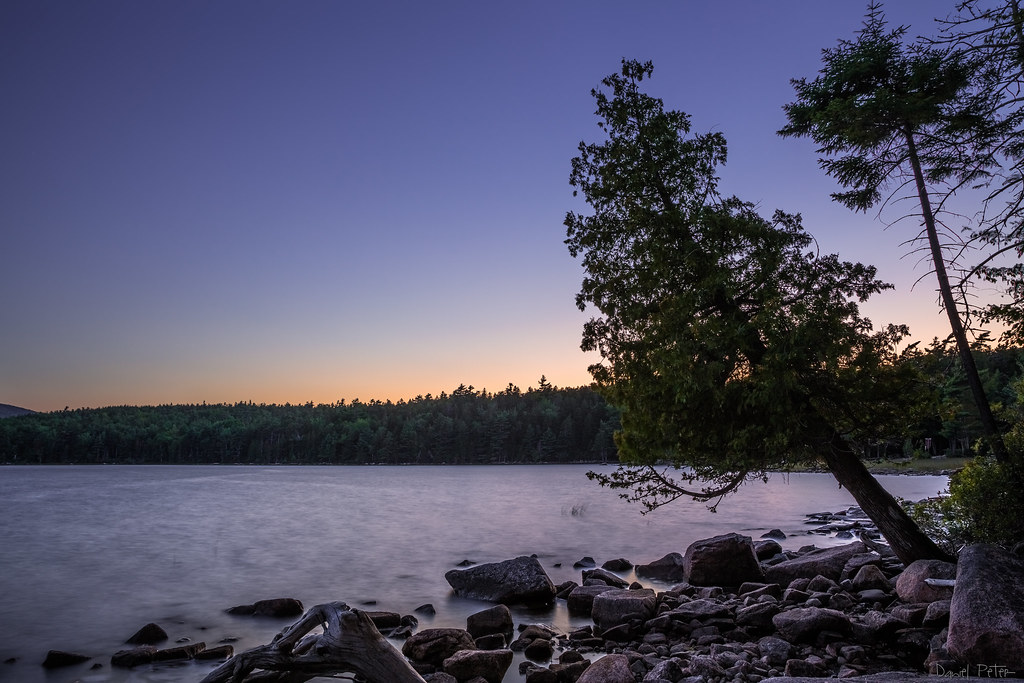 Eagle Lake Sunset Eagle Lake, Acadia NP, Maine. Daniel Peter Flickr