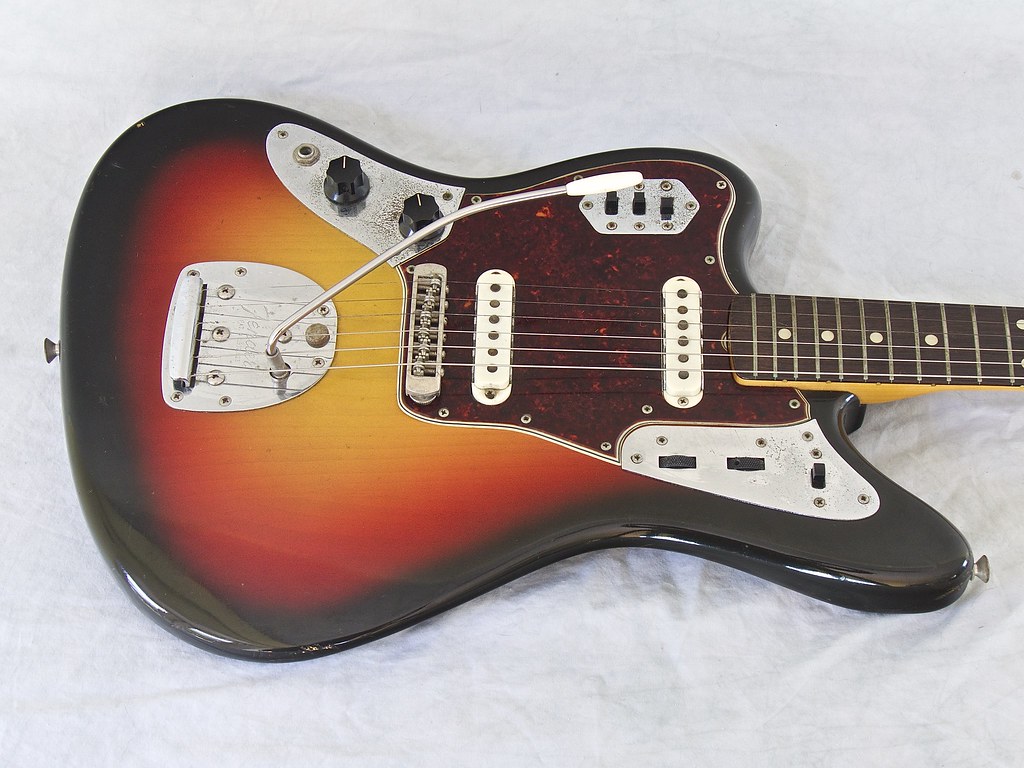 1965 Fender Jaguar used left handed guitar. 1965 Fender Ja… Flickr