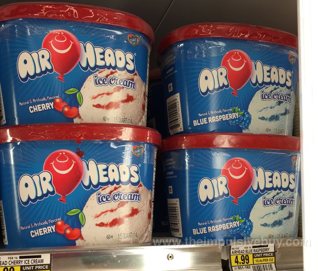 Airheads Ice Cream (Cherry & Blue Raspberry) theimpulsivebuy Flickr