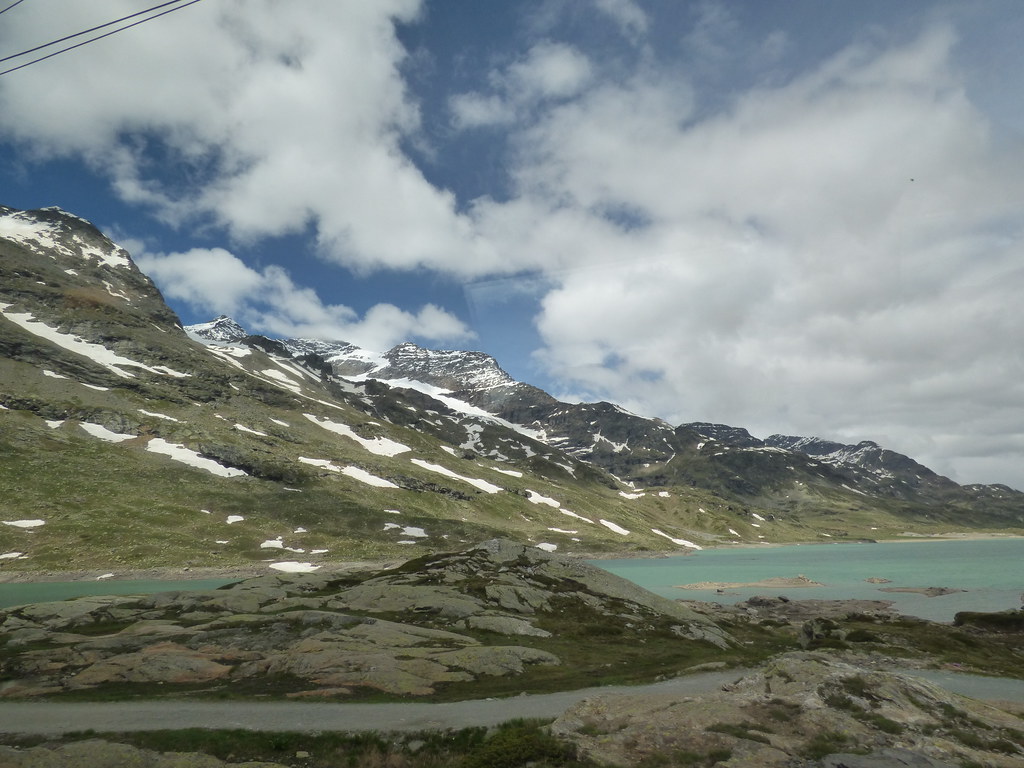 Bernina Express Ospizio Bernina Lake Bianco The journe??? Flickr