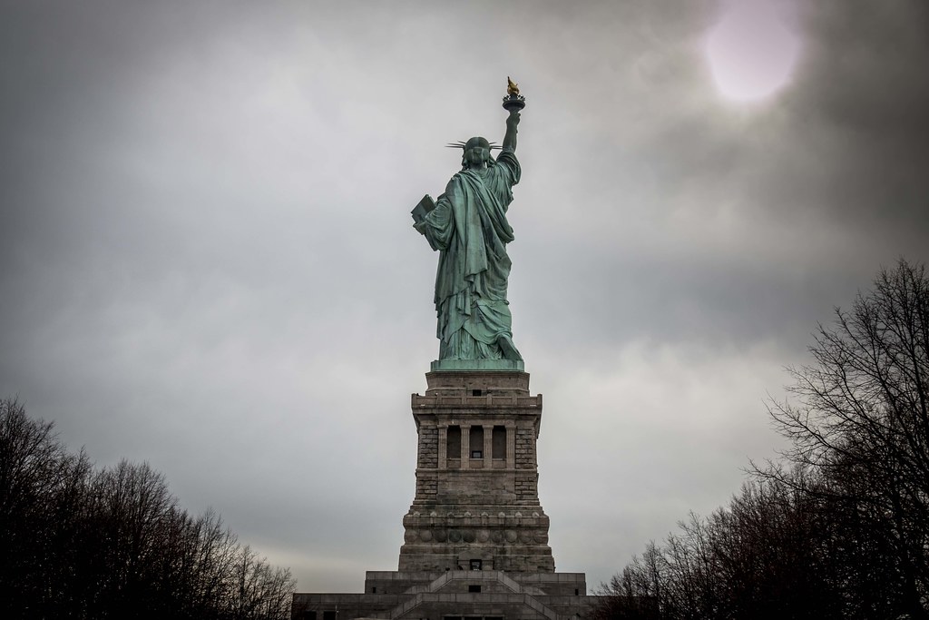 Statue of Liberty on a winter's morning New York Lee Howard Flickr